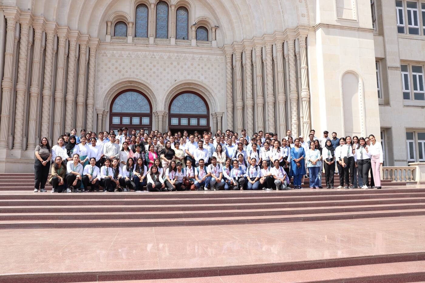 Participants and faculty at Mody University