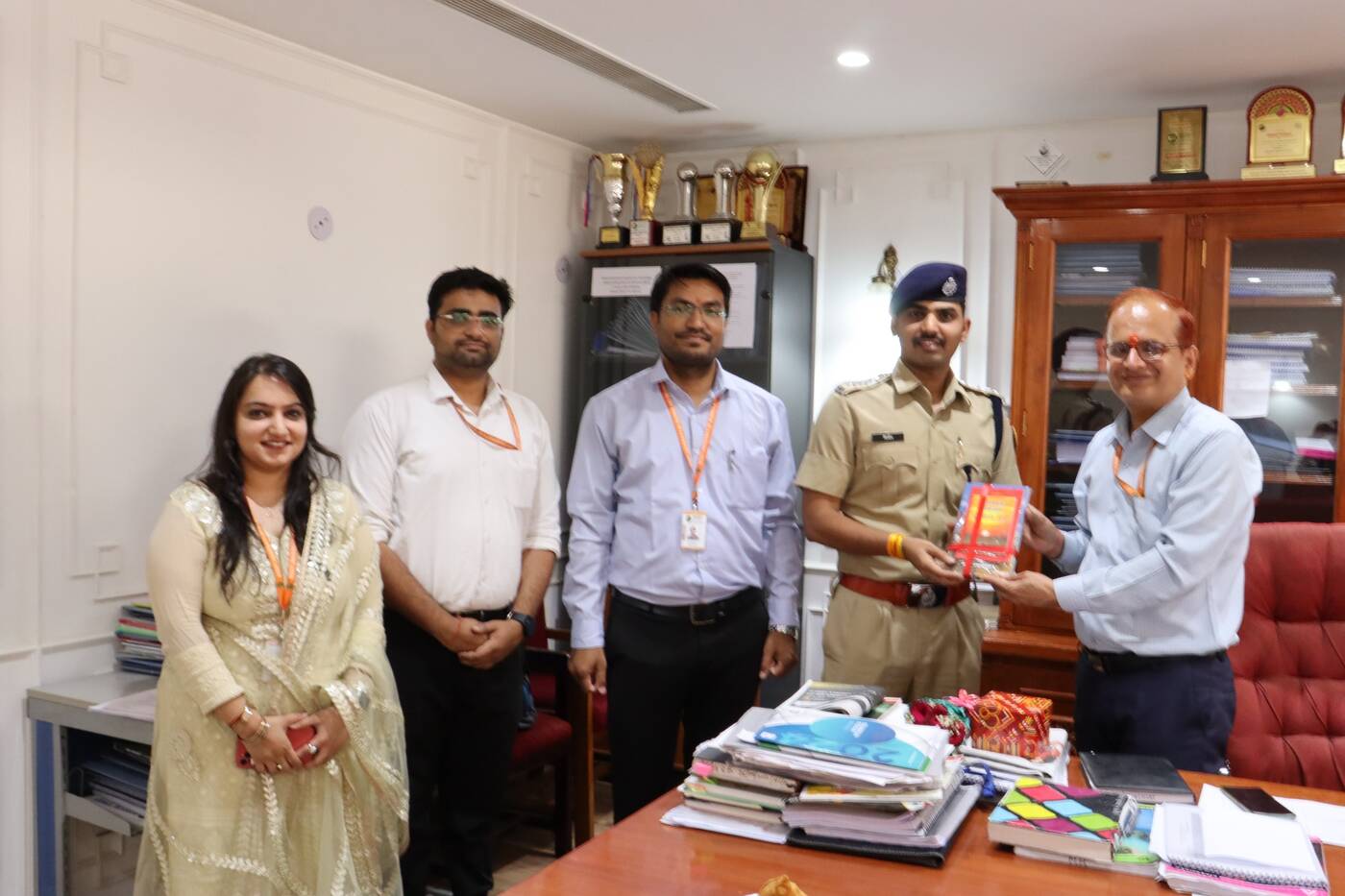 Guest felicitation during Forensic Fusion 1.0
