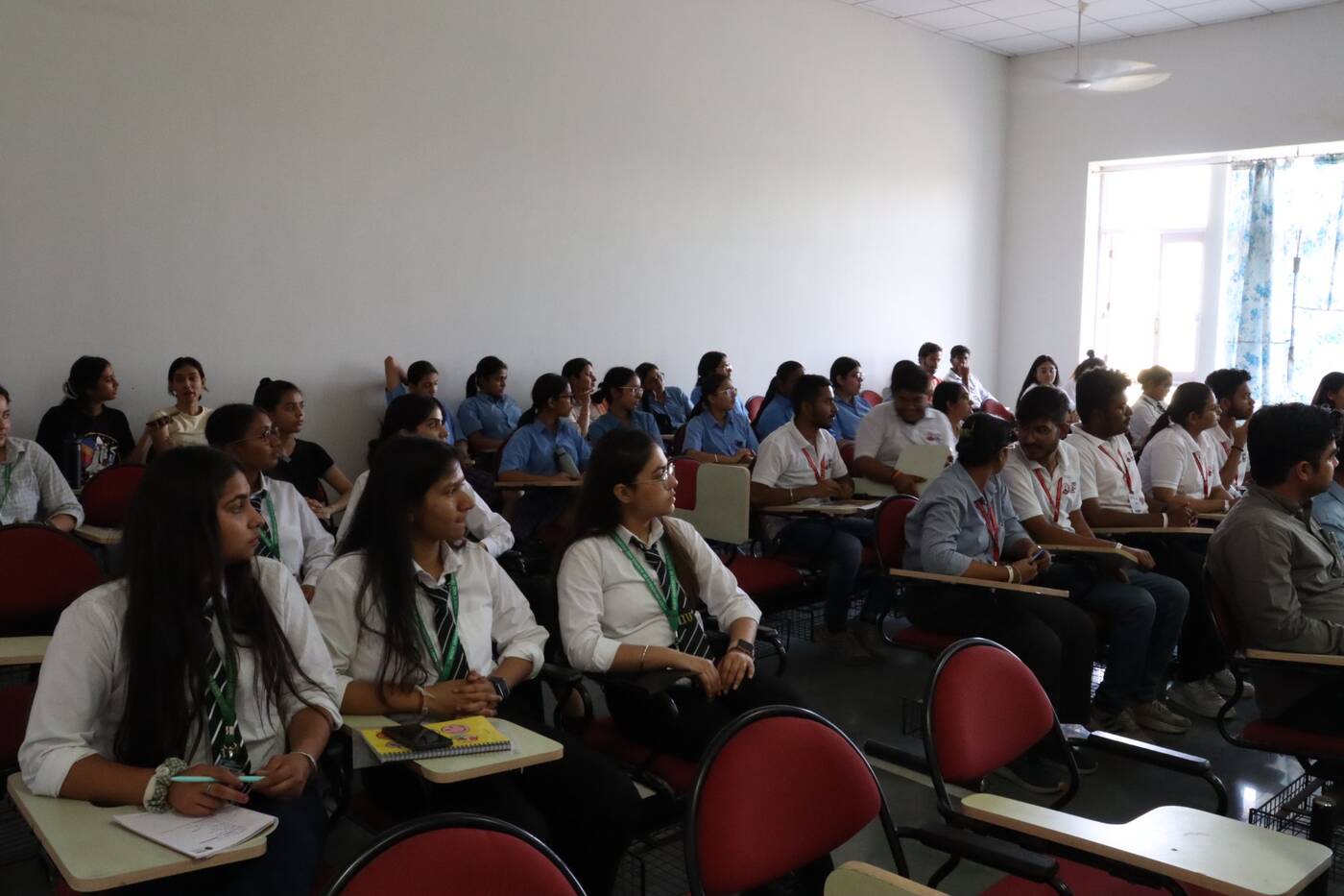 Participants attending the event session