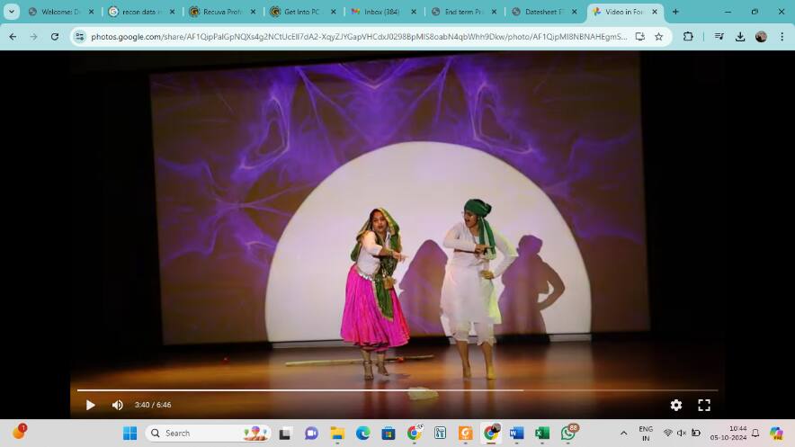 Classical performance in the cultural programme